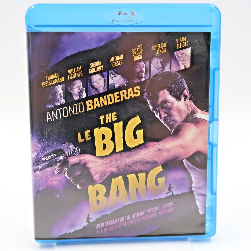 The Big Bang Blu-ray 2011 Antonio Banderas Action Movie E-ONE NTSC 18A Rating